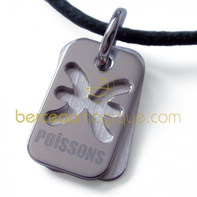 Pendentif ''Signs'' Poisson Mikado