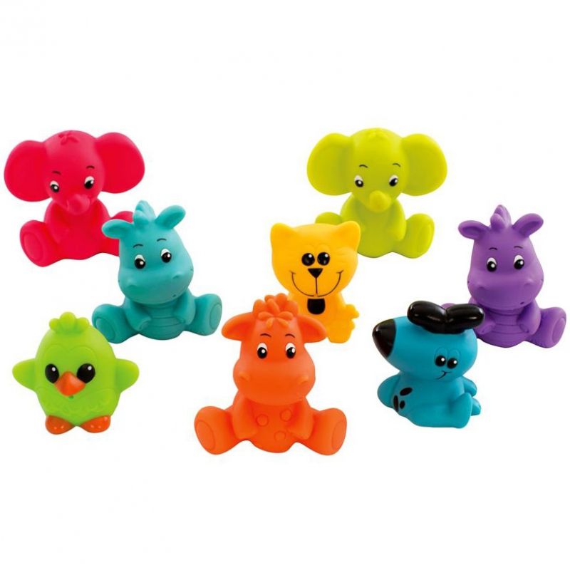 Lot de 9 animaux arroseur de bain Playgro
