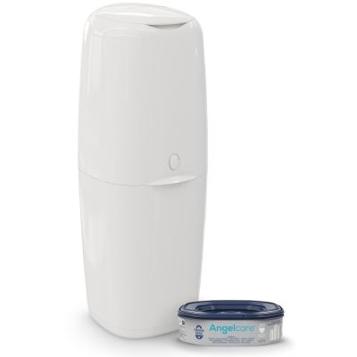 Poubelle à couches Classic XL avec 1 recharge - Reconditionné Angelcare