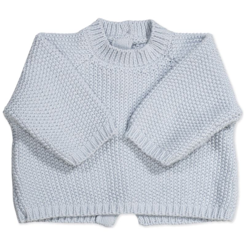 Ensemble 3 pièces en tricot bleu (0-1 mois) Pasito a pasito Produit 5
