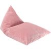 Grand pouf Pink Mousse velours côtelé  par Wigiwama