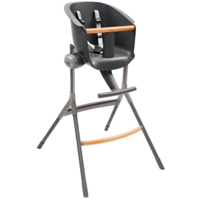 Chaise haute Up & Down grise Béaba