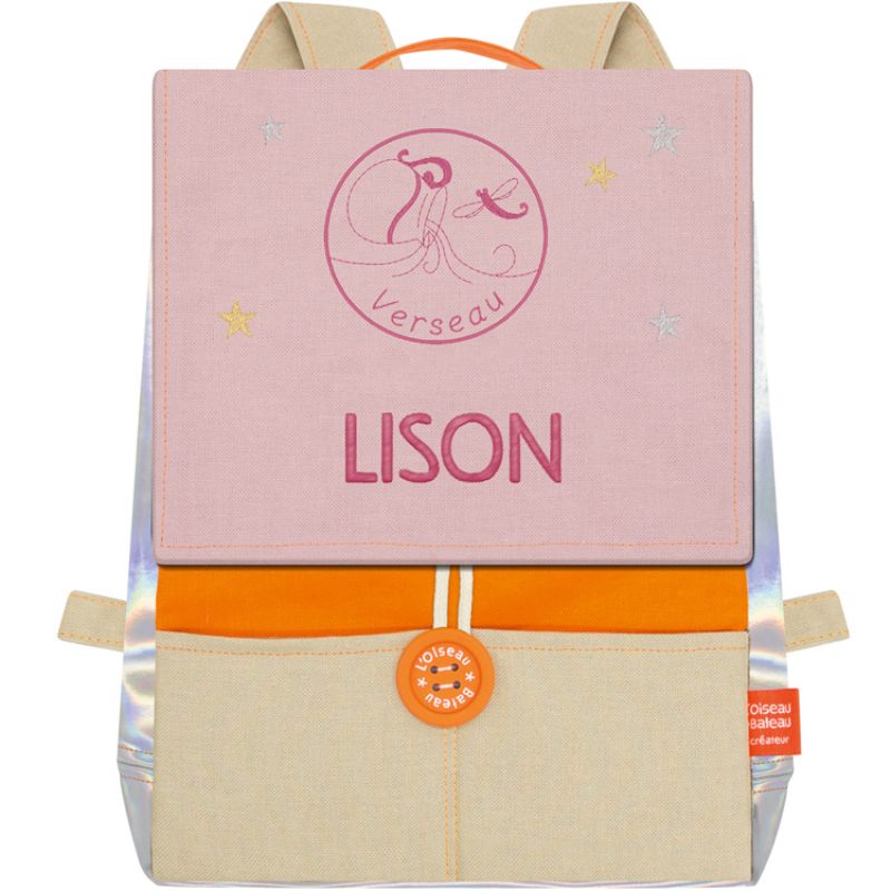Sac à dos Astro signe astrologique poudre (personnalisable) L'oiseau bateau