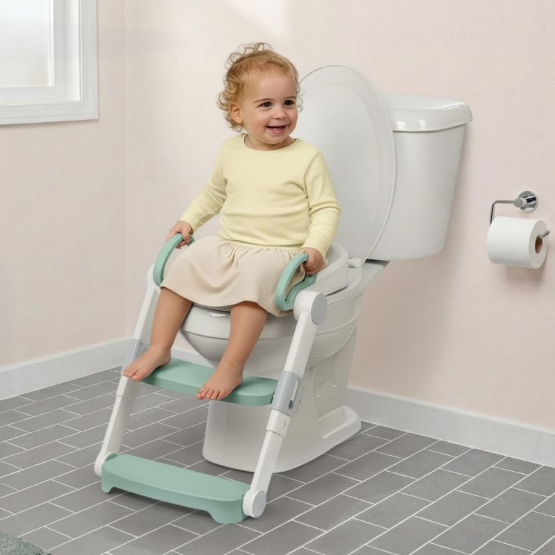 Réducteur de toilette avec escalier Kids2 Ambiance 2