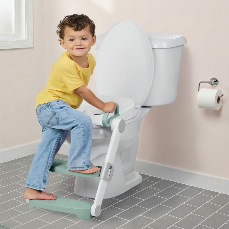 Réducteur de toilette avec escalier Kids2 Ambiance 4