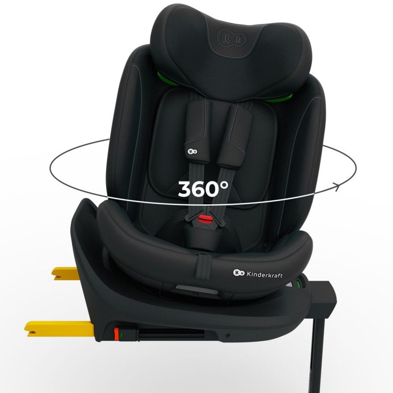 Siège auto I-360 2 Plus i-Size Black (groupe 1-2-3) Kinderkraft Produit 3