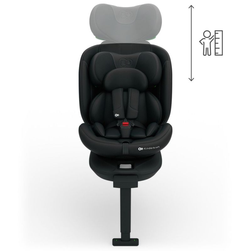 Siège auto I-360 2 Plus i-Size Black (groupe 1-2-3) Kinderkraft Produit 5