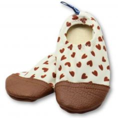 Chaussons tout-terrain Les Petits Cœurs (pointures 21-23) - Les Pas Petits