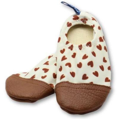 Chaussons tout-terrain Les Petits Cœurs (pointures 21-23)