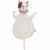 Variation Ecru, rose, marron du produit Doudou attache sucette Jill de la marque Jollein