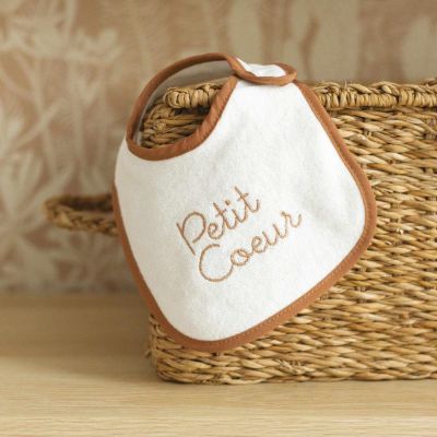 Lot de 6 bavoirs premier âge Brodé