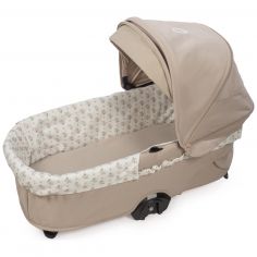 Housse de nacelle avec élastiques + Drap-housse pour nacelle Botton Fleurs