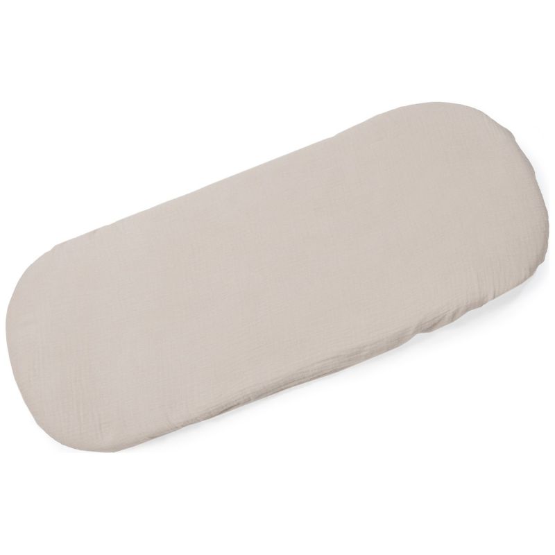 Housse de nacelle avec élastiques + Drap-housse pour nacelle Botton Fleurs Walking Mum Produit 3