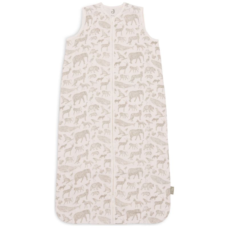 Gigoteuse légère en gaze de coton Animals Olive Green (18-24 mois) Jollein Produit 1