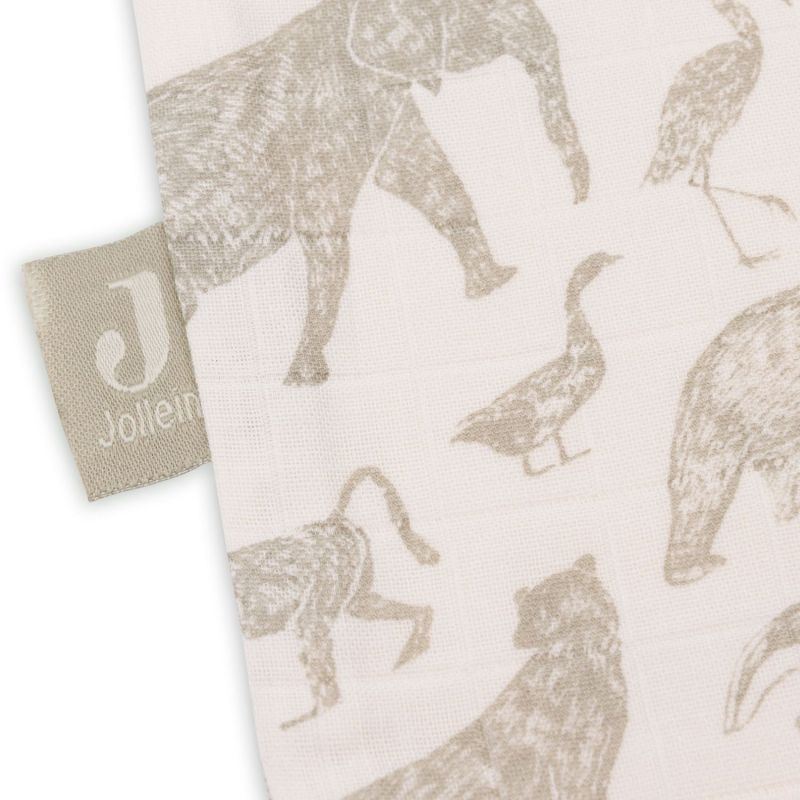 Gigoteuse légère en gaze de coton Animals Olive Green (18-24 mois) Jollein Produit 3