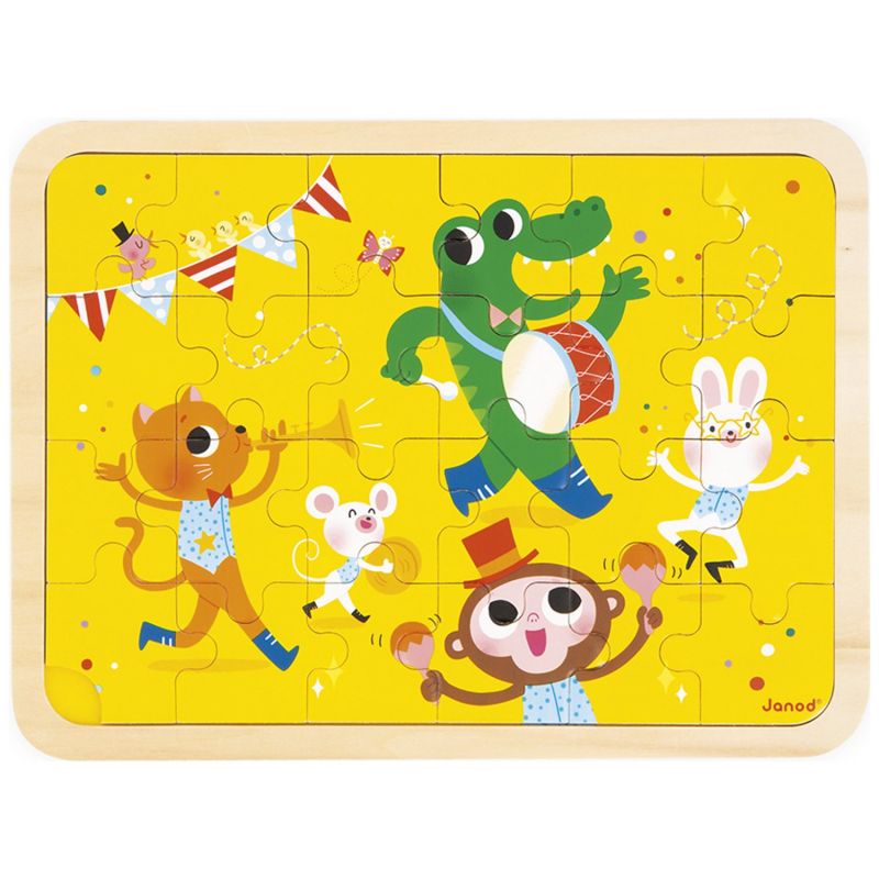 Puzzle C'est la fête (24 pièces) Janod Produit 1