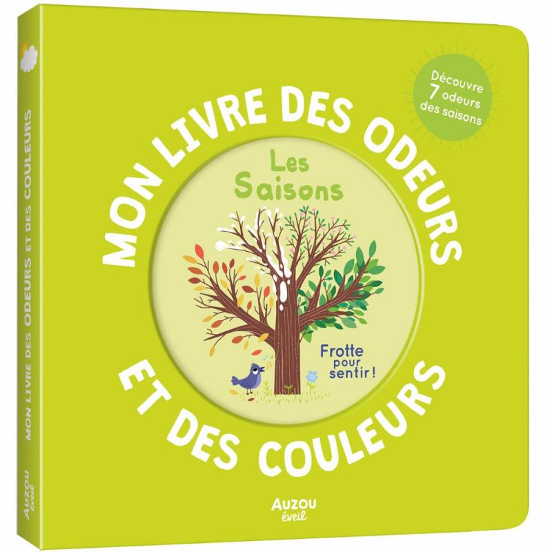 Mon livre des odeurs et des couleurs Les saisons Auzou Editions