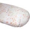 Drap housse en coton bio Yukari Peach pour landau (72 x 33 cm) - Kadolis