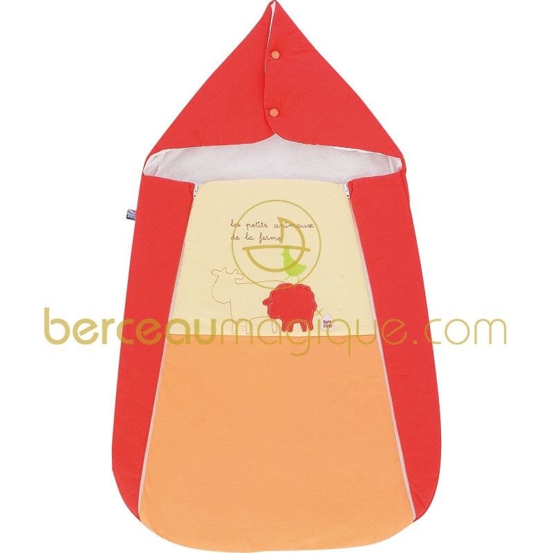 Nid de sécurité auto Corail, rouge & co Sucre d'orge