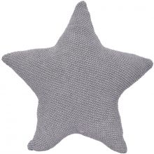 Coussin étoile grise (40 cm)  par Kikadu