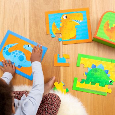 Malette Mon premier puzzle Dinosaures