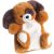 Variation Marron, blanc du produit Doudou marionnette Chien de la marque Histoire d'Ours