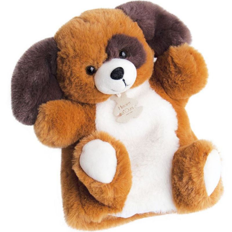 Doudou marionnette Chien Histoire d'Ours Produit 1 grande taille