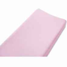 Housse de matelas à langer unie rose Tranquility (43 x 83 cm)  par aden + anais