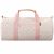 Variation Rose, vert d'eau, blanc du produit Sac weekend small Garden flowers de la marque Fresk