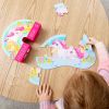 Mini Puzzle Licorne (12 pièces) Crocodile Creek Ambiance 5