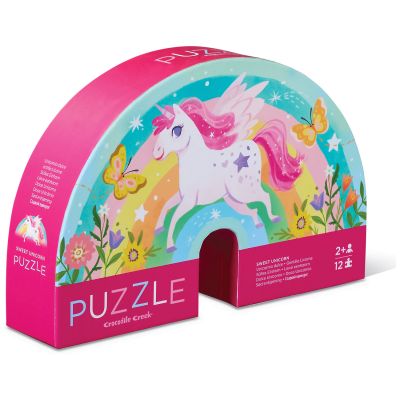 Mini Puzzle Licorne (12 pièces)