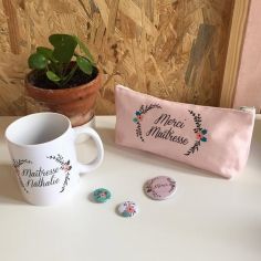 Mug personnalisable Fleurs