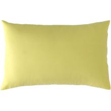 Taie d'oreiller coton bio vert jaune clair (40 x 60 cm)  par P'tit Basile