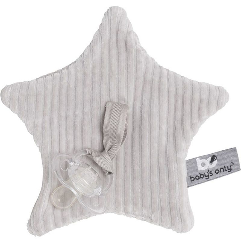 Attache sucette Sense gris Baby's Only
