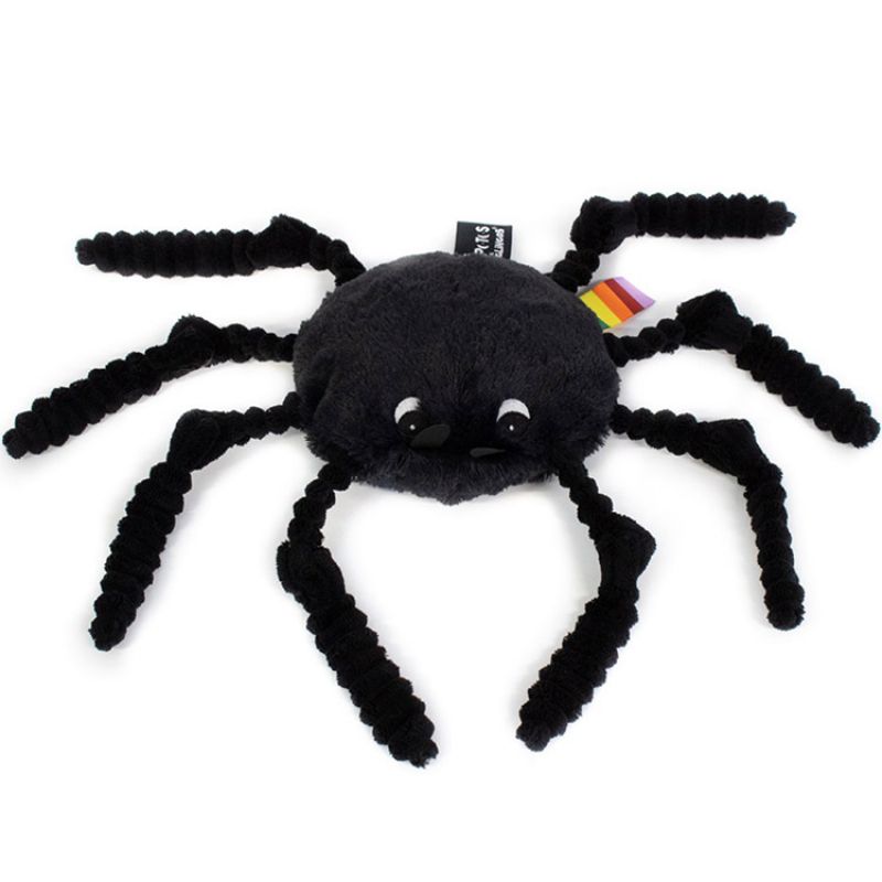 Peluche Les Ptipotos Ricominfou l'araignée (15 cm) Les Déglingos