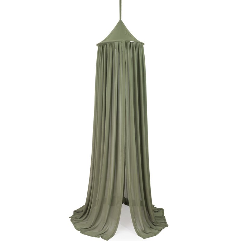 Ciel de lit vert olive Basic Cotton&Sweets