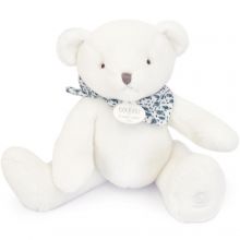 Peluche L'Ours Doudou blanc (23 cm)  par Doudou et Compagnie