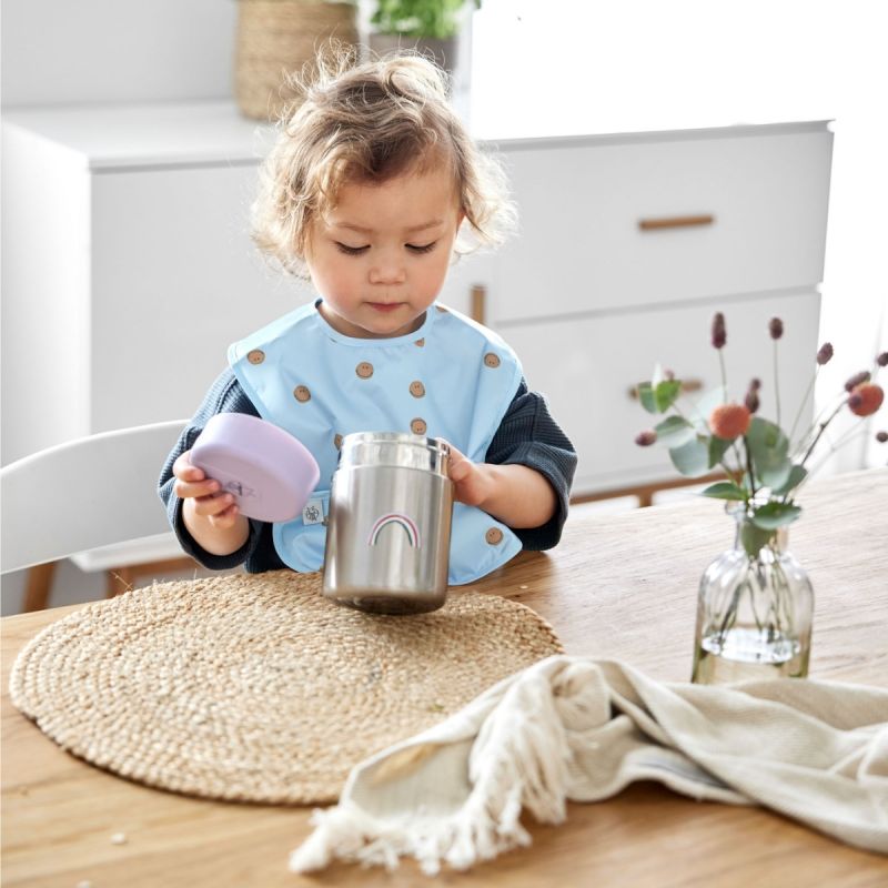 Thermos alimentaire Happy Rascals Coeur lavande (0,315 L) Lässig Ambiance 2