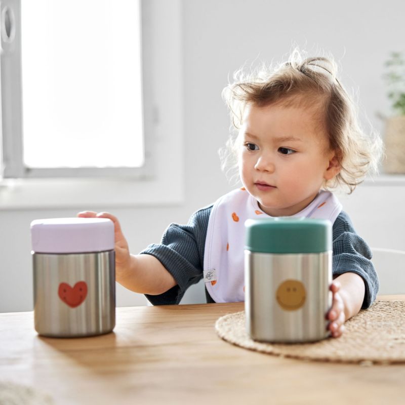 Thermos alimentaire Happy Rascals Coeur lavande (0,315 L) Lässig Ambiance 7