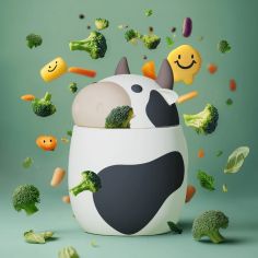 Boîte repas isotherme Bestie Vache (600 ml)