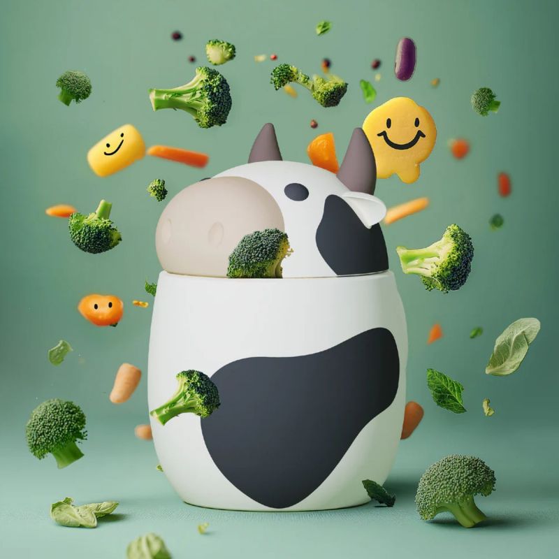 Boîte repas isotherme Bestie Vache (600 ml) Asobu Ambiance 2