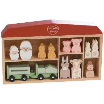 Ma petite grange et figurines Amadeus Les Petits
