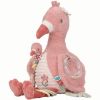 Peluche d'activités Flamant rose Safari Friends (23 cm) Little Dutch Produit 3