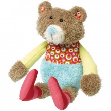 Peluche ours Patchwork Sweety (31 cm)  par Sigikid