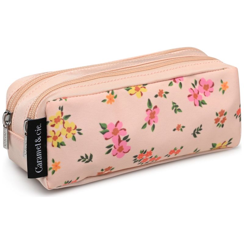 Trousse double compartiment Liberty Butterfly Caramel & Cie Produit 1