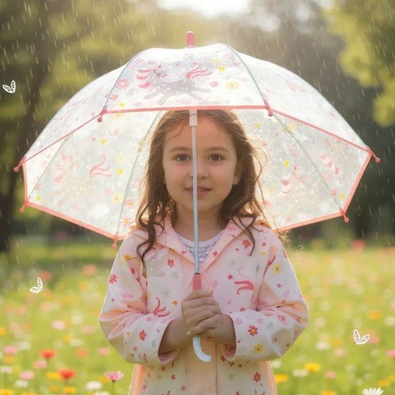 Parapluie transparent Licorne (70 cm) Little L Ambiance 2