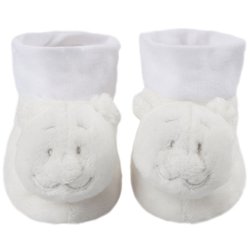 Chaussons Nouky ours avec hochet inclus Poudre d'étoiles (0-9 mois) Noukie's