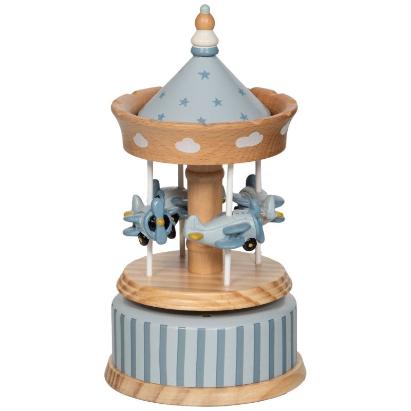 Carrousel musical en bois avion Amadeus Les Petits Produit 1