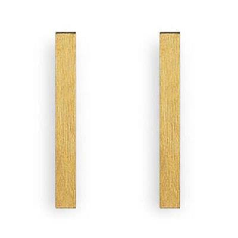 Boucles d'oreilles Full batonnet (vermeil doré) Coquine