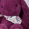 Peluche Lapin Fleurette Prune (35 cm) Doudou et Compagnie Ambiance 6